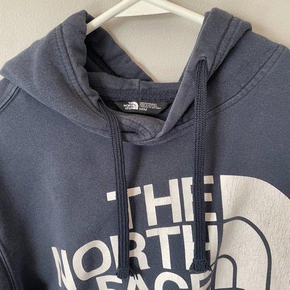 The North Face Navy Mens Medium Hoodie - Picture 4 of 5